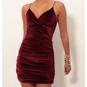 Maroon Dress (XS)